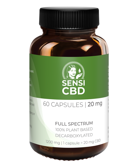 SENSI CBD 60 CAPSULAS 20mg