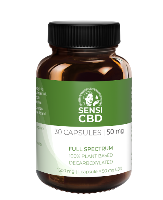 SENSI CBD 30 CAPSULAS 50mg