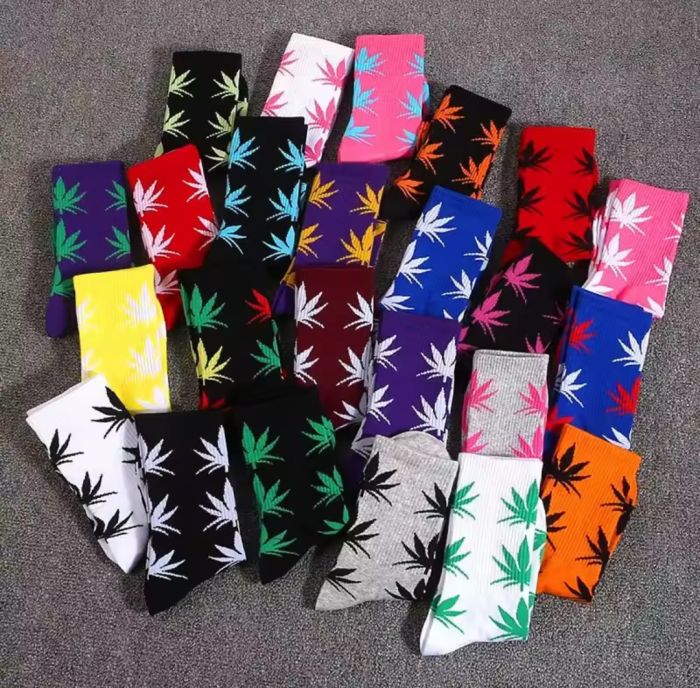 Calcetines Hoja Cannabis unisex