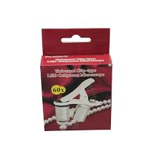 LED UV Clip universal Lupa 60X