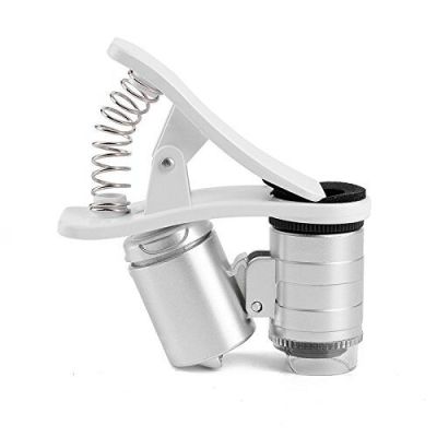 LED UV Clip universal Lupa 60X